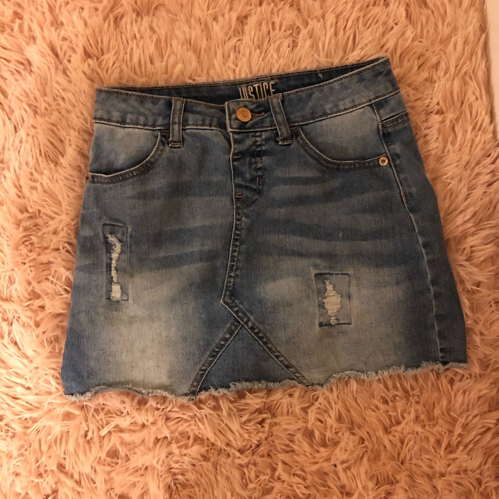 Jean skirt